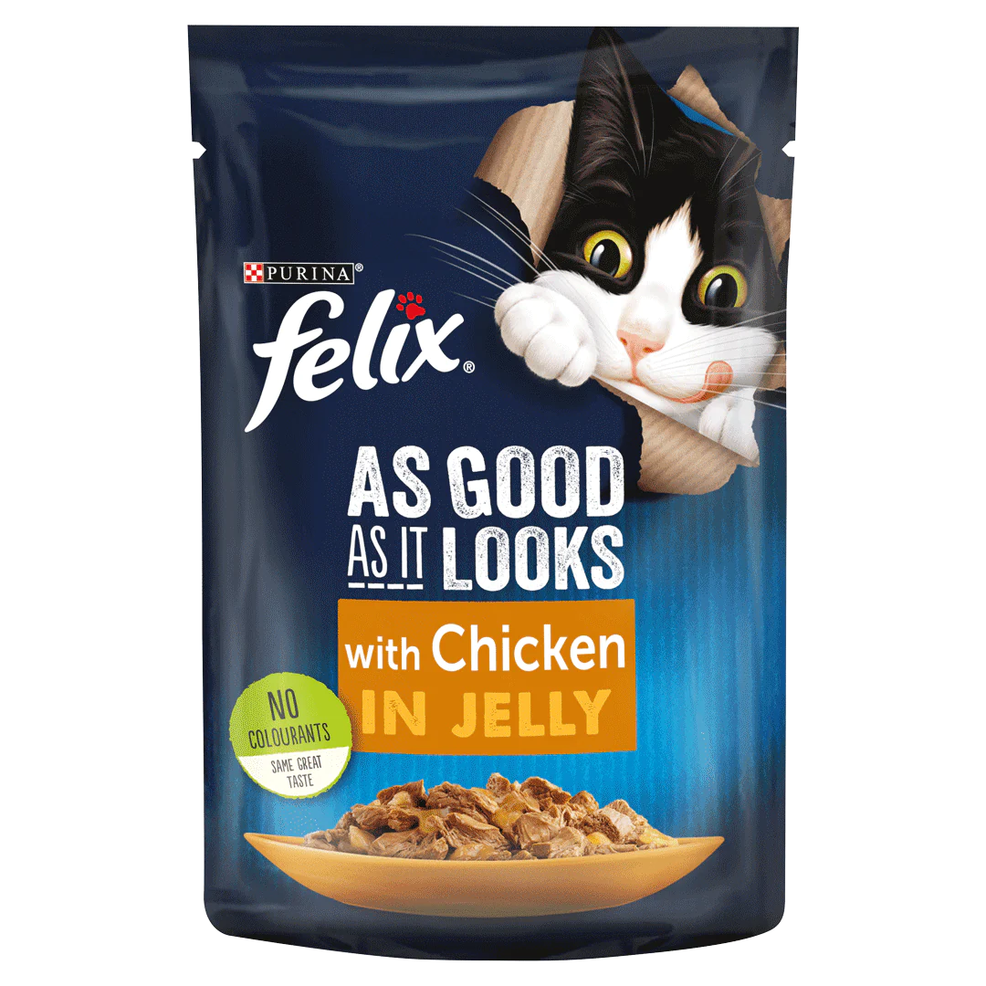 MASFelix As Good As It Looks with Chicken in Jelly 100g-Food