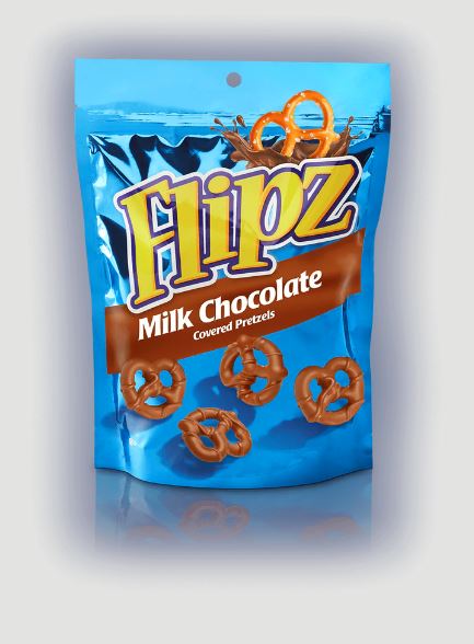 MASFlipz Milk Chocolate Coated Pretzel Snacks 80g-Food