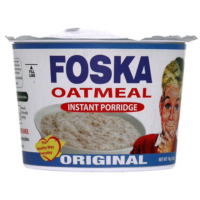 MASFoska Oatmeal Instant Porridge 74g Box of 12-Fd