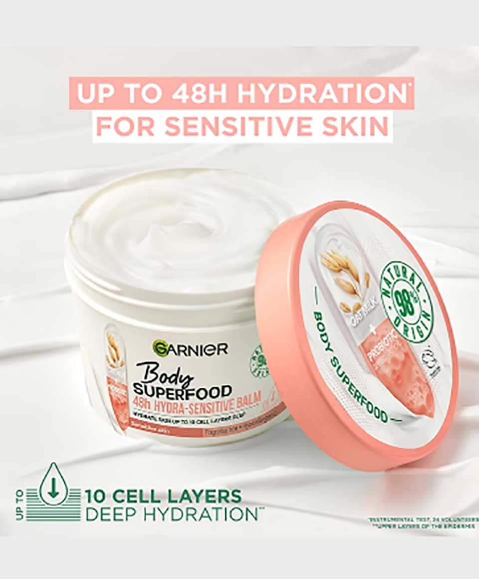 Garnier Oat Milk Body Superfood Hydra Sensitive Balm
