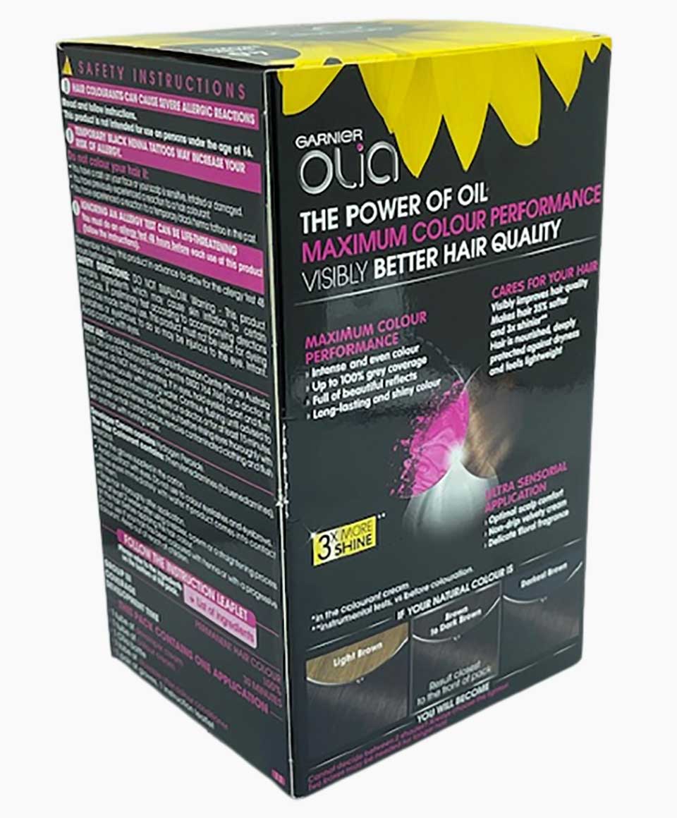 Olia Permanent Hair Color 4.0 Dark Brown