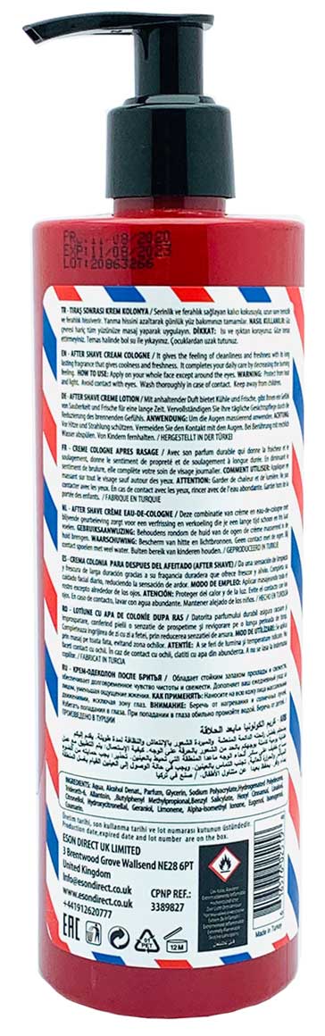 Fresh Face After Shave Cream Cologne Cool