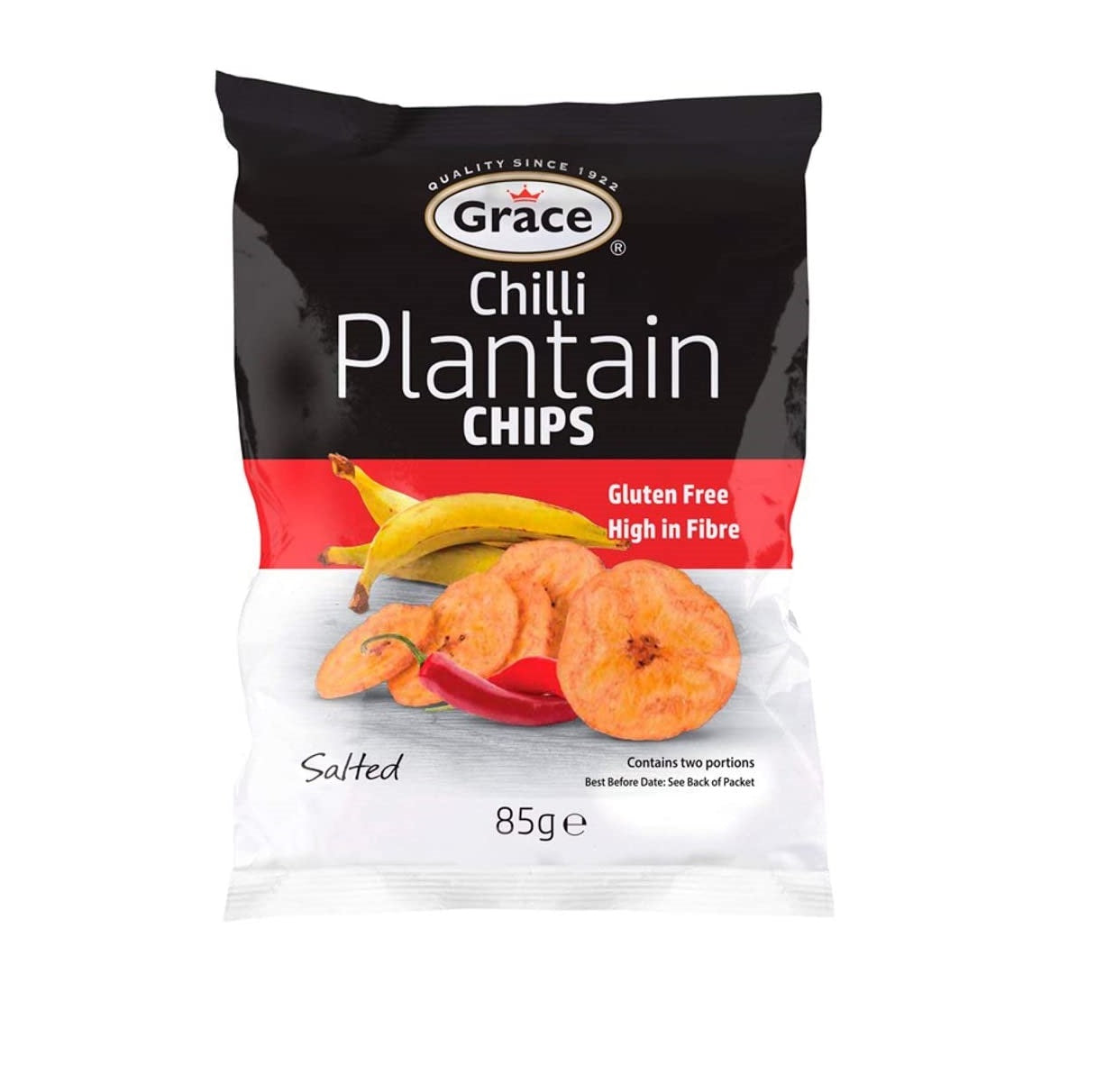 MASGrace Plantain Chips Chili 85g-Fd