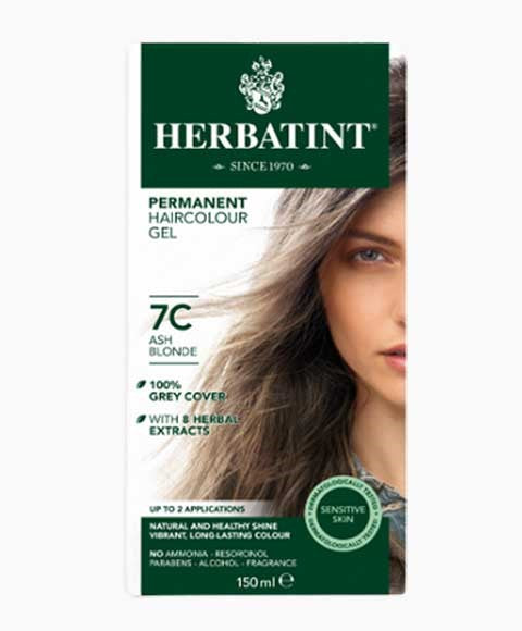 Herbatint Permanent Hair Colour 7C Ash Blonde