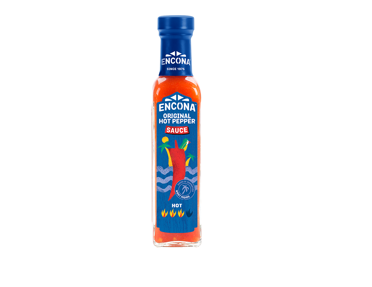 Encona Original Hot Pepper Sauce 142ml Box of 6