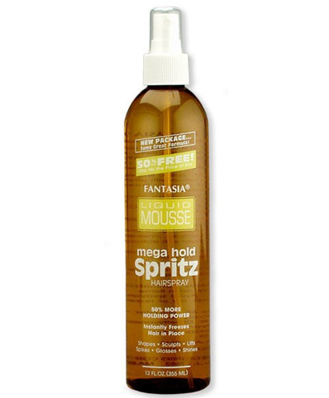 IC Fantasia Liquid Mousse Mega Hold Spritz Hairspray