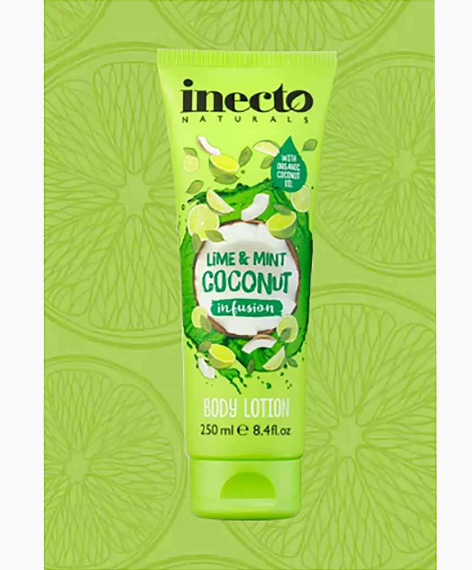 Inecto Naturals Lime And Mint Coconut Infusion Body Lotion