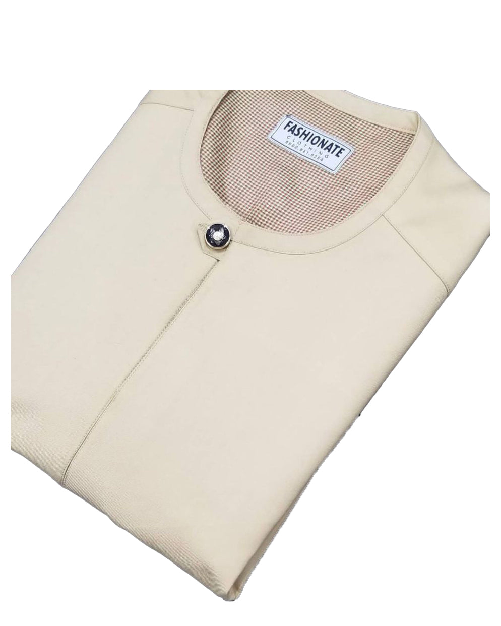 African Art Wear Men Short Sleeve Top Solid Lavender T-Shirt