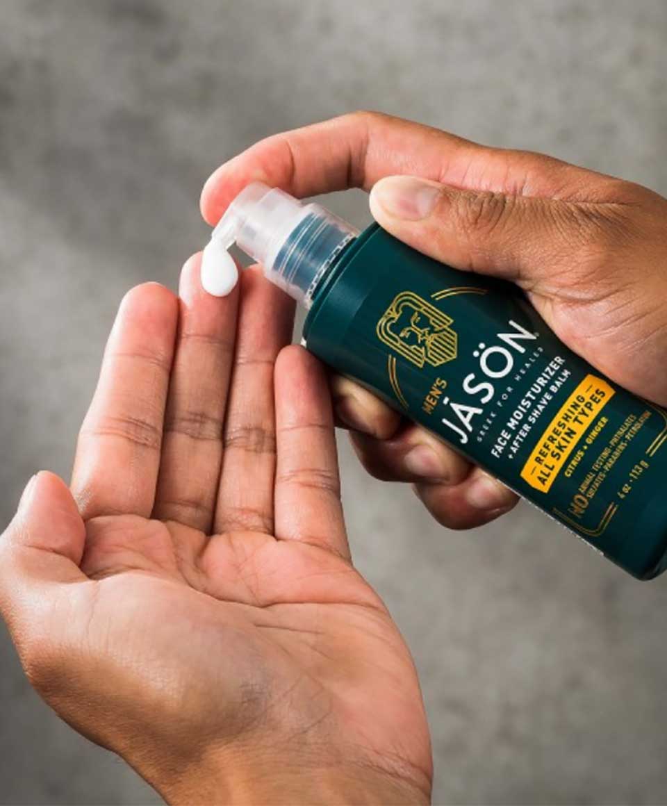 Mens Refreshing Face Moisturizer Plus After Shave Balm