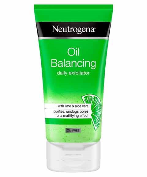 Neutrogena Oil Balancing Lime And Aloe Vera Daily Exfoliator