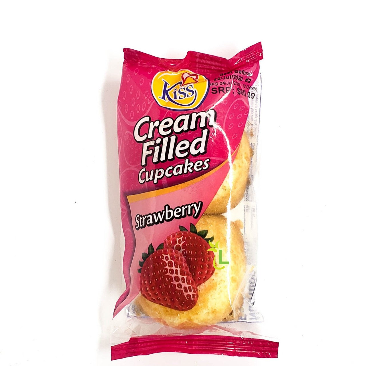 Kiss Cakes Strawberry Flavor 60g Sales Asetena Pa