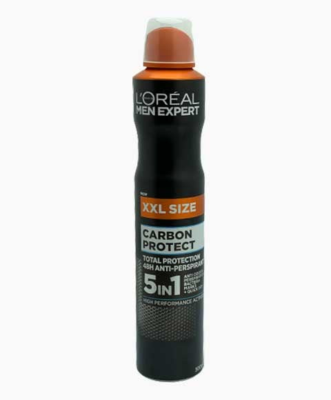 Men Expert 5 In 1 Carbon Protect 48H Anti Perspirant Spray