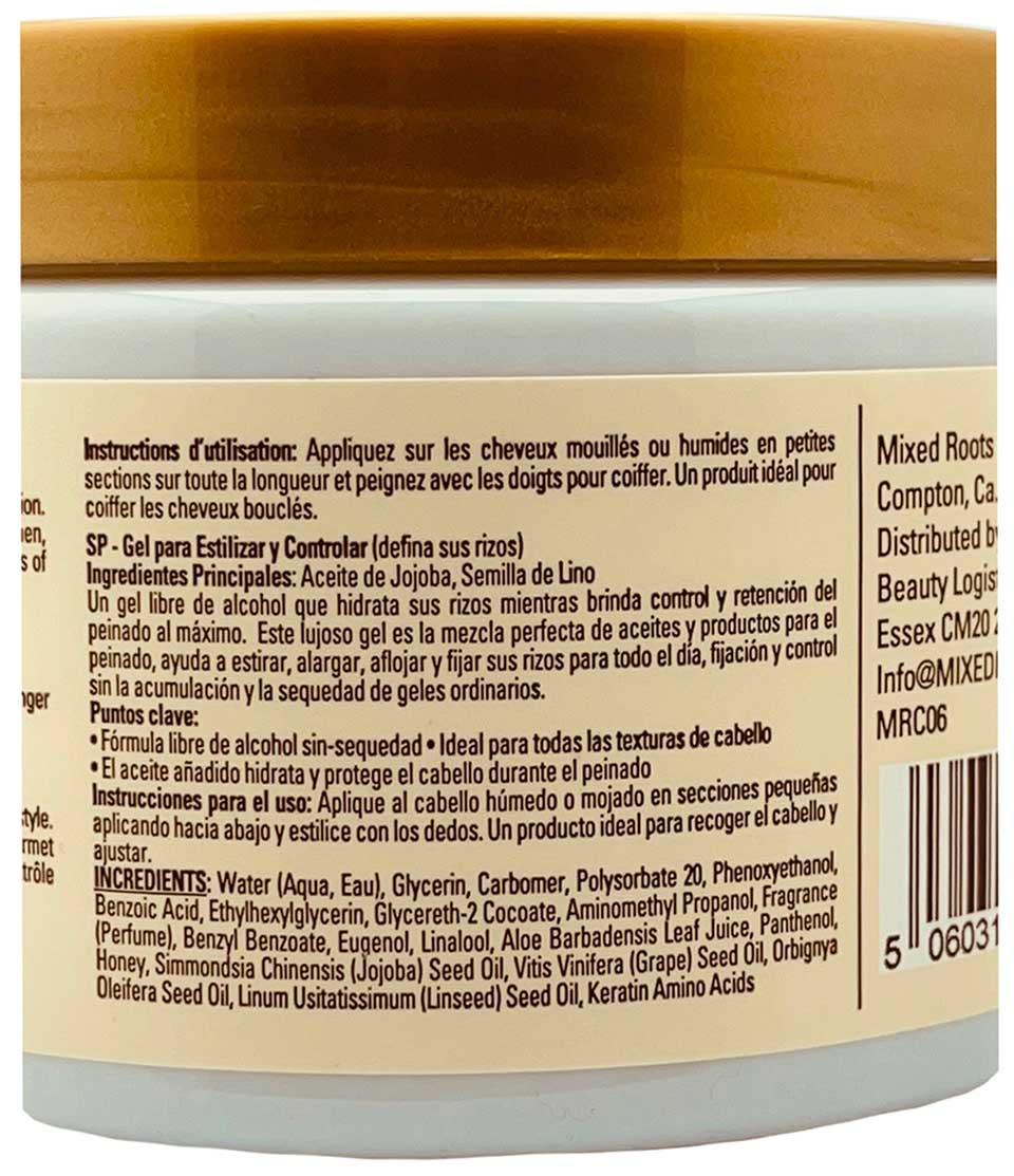 Compounds Style And Control Oil Gel With Jojoba And Flaxseed