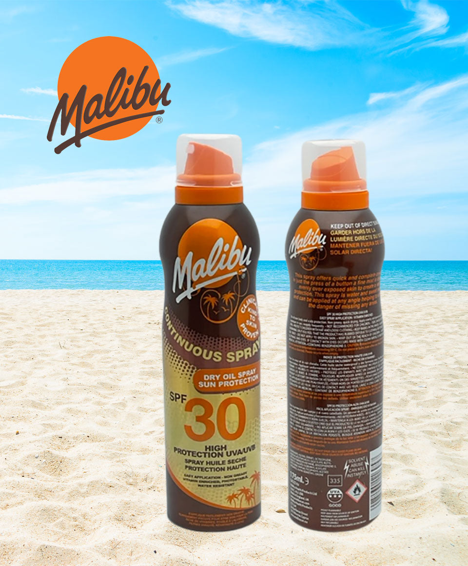Continuous Spray Dry Oil Spray Sun Protection SPF30