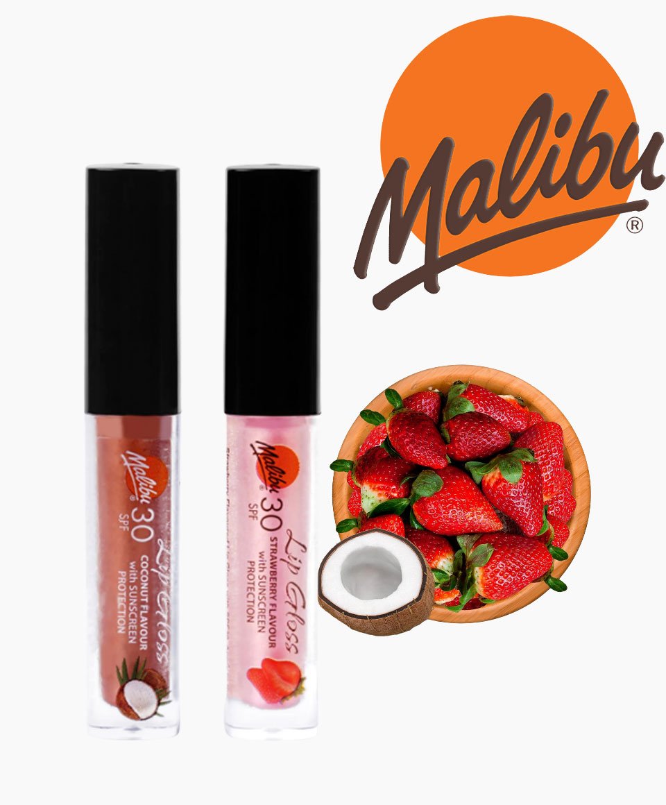 Malibu Sunscreen Lip Gloss Duo SPF30