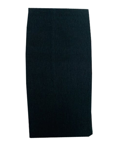 Polyester Wide Head Band Black 5855