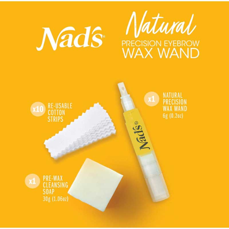 Nads Natural Precision Eyebrow Wax Wand