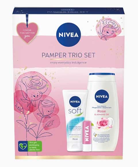 Nivea Pamper Trio Gift Set