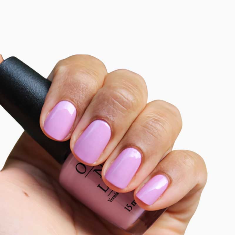 Nail Lacquer Purple Palazzo Pants