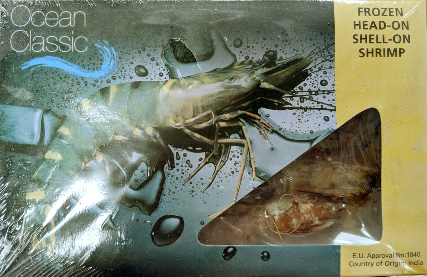 Ocean Classic Head-On-Shell-on Shrimp 1kg