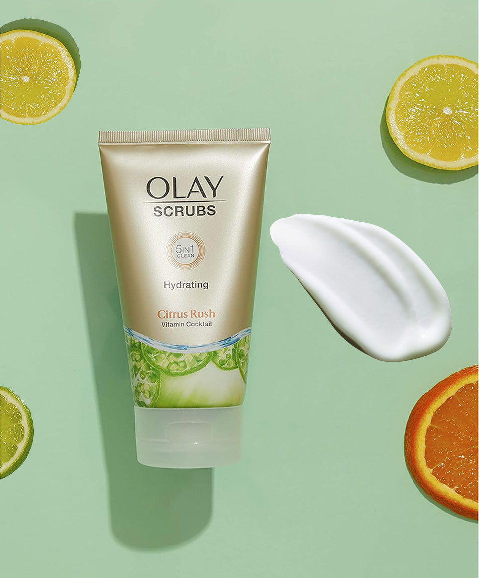 Olay Scrubs 5 In 1 Hydrating Citrus Rush