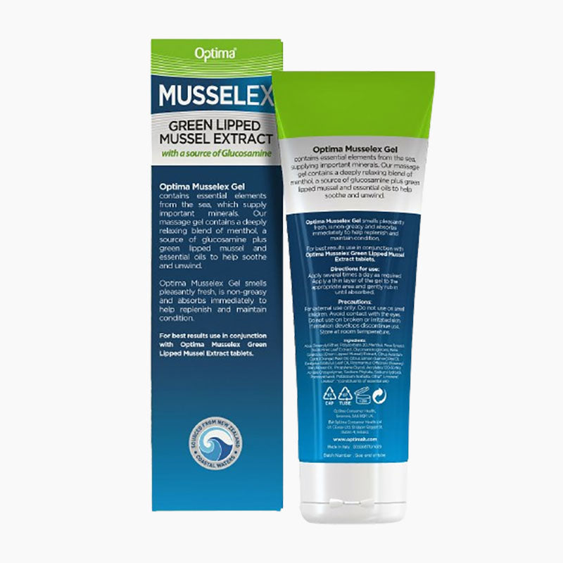 Musselex Green Lipped Mussel Extract Gel For Tissue And Joint Massage