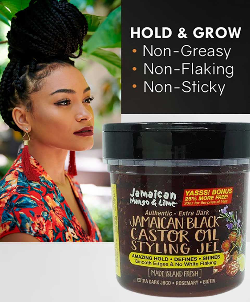 Jamaican Mango And Lime Black Castor Oil Styling Jel