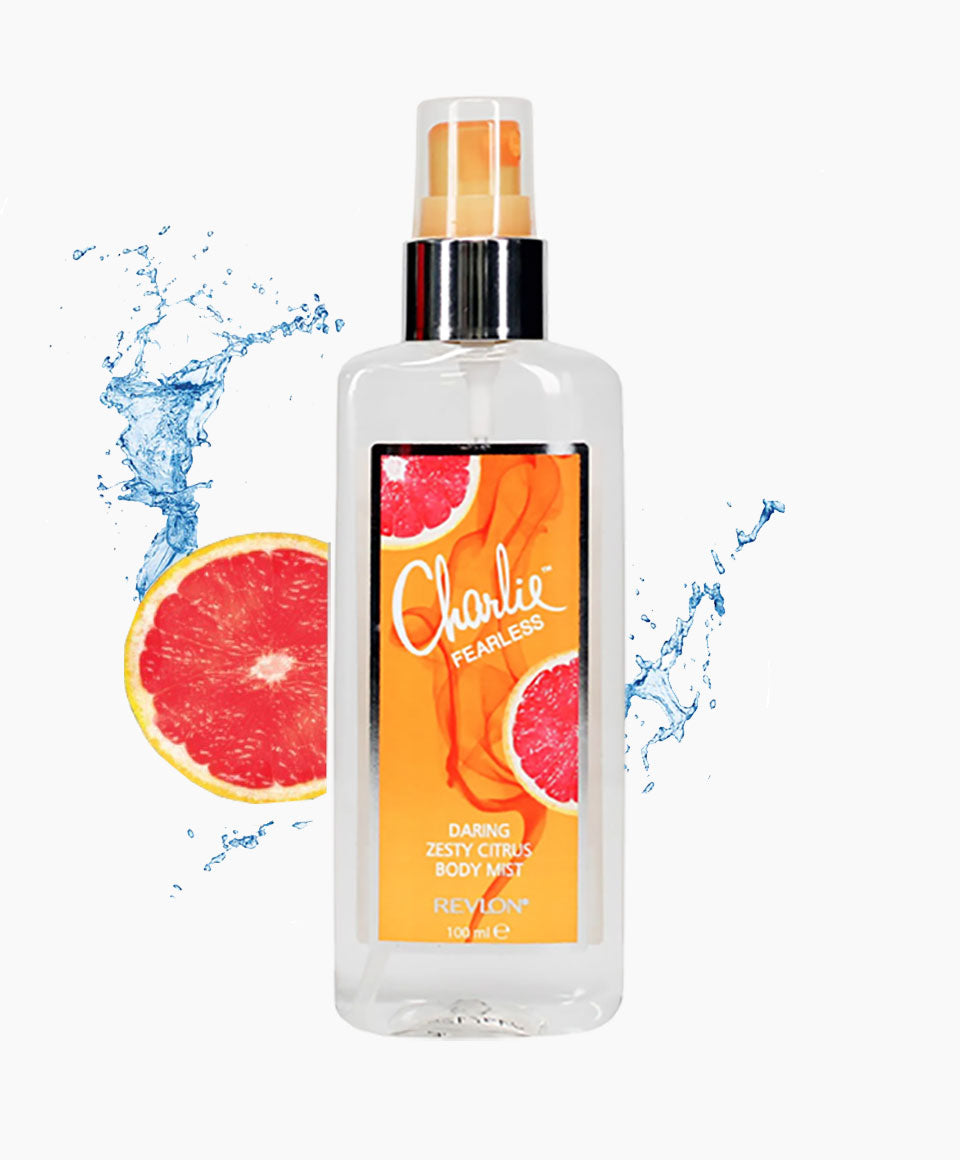 Charlie Body Mist Fearless Daring Zesty Citrus