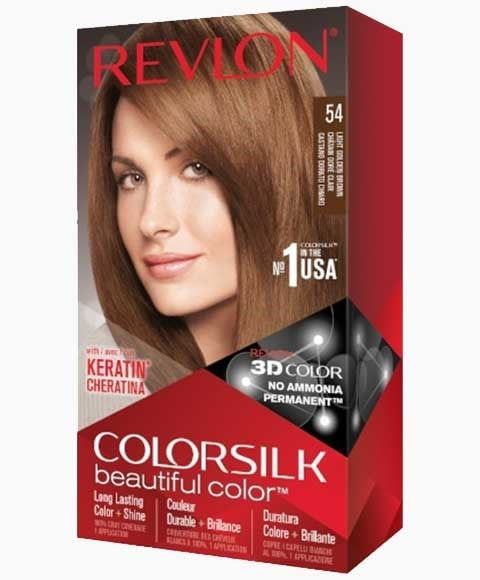 Colorsilk Beautiful Color Permanent Hair Color 54 Light Golden Brown