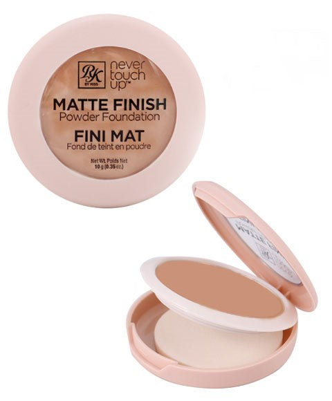 Never Touch Up Matte Finish Powder Foundation RMPFN06 Medium Beige