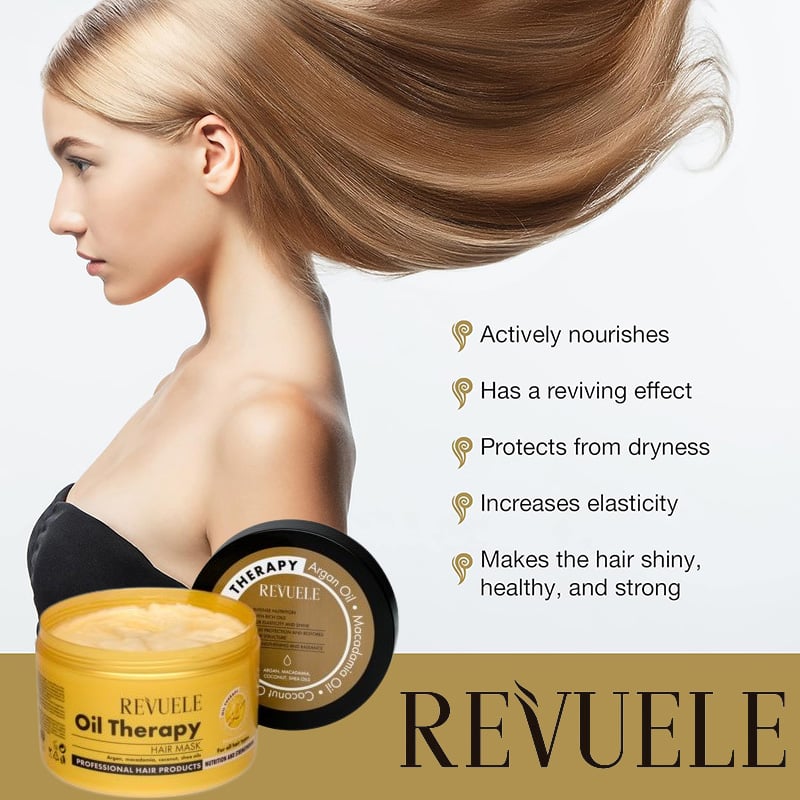 Revuele Oil Therapy Nutrition And Strengthening Hair Mask