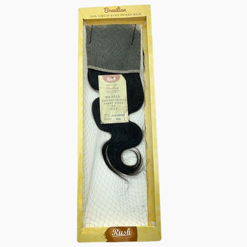 Brazilian Silk Full Lace Coverall Front Piece HD Lace Human Hair Body Wave