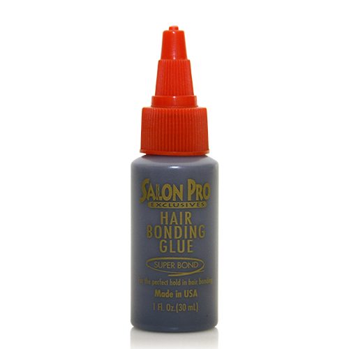 MASSalon Pro Exclusive Hair Bonding Glue (Black) 1oz-Food