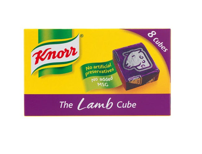 MASKnorr Lamb Stock Cubes 80g-Fd