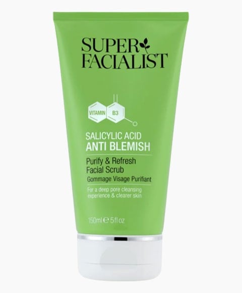 Super Facialist Salicylic Acid Anti Blemish Facial Scrub
