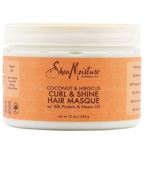Coconut And Hibiscus Curl And Shine Hair Masque