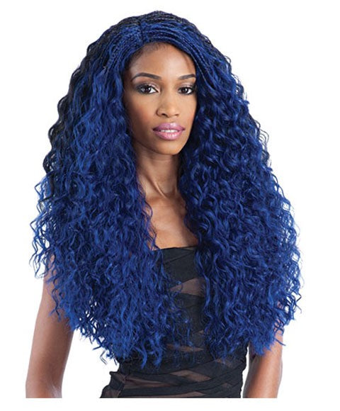 Freetress Equal Lace Front Syn Flexi Curl Braids