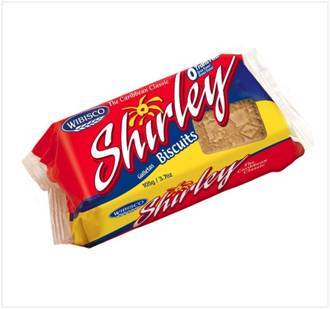 Wibisco Shirley Biscuits Original 100g Box of 12-Fd Biscuits And Crisps Asetena Pa