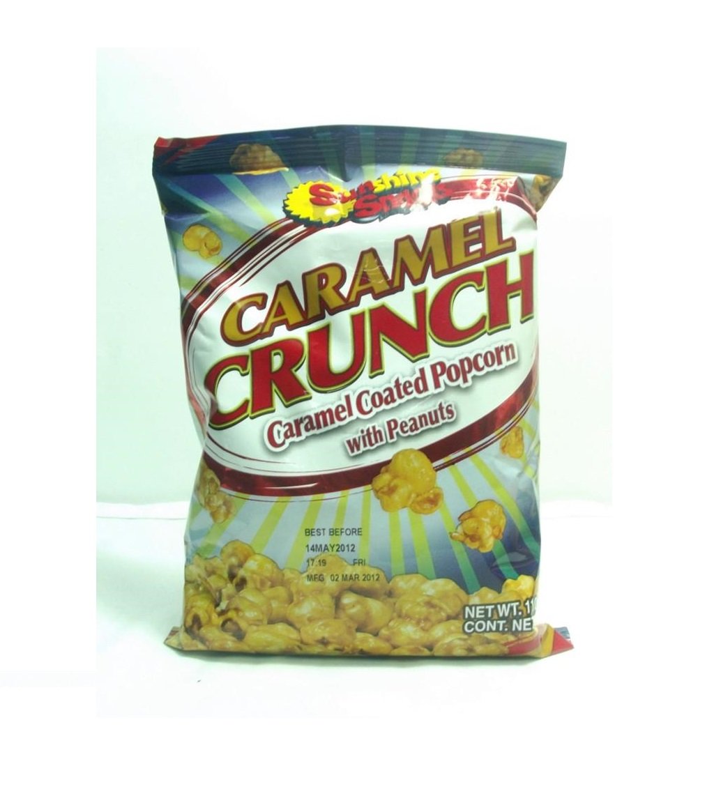 MASSunshine Snacks Caramel Crunch 110g Box of 30-Fd