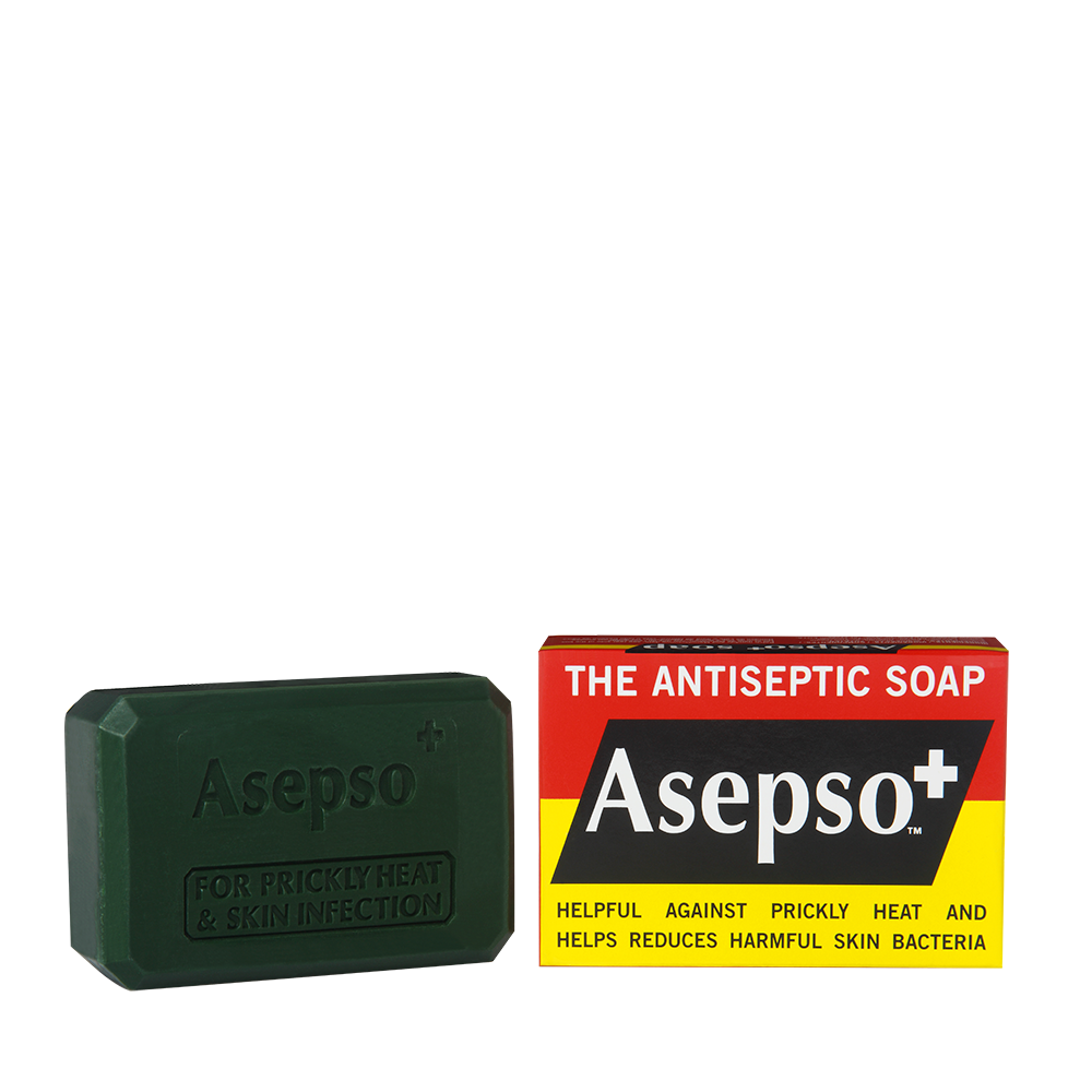 Asepso Soap Plus Antiseptic 80g Box of 12