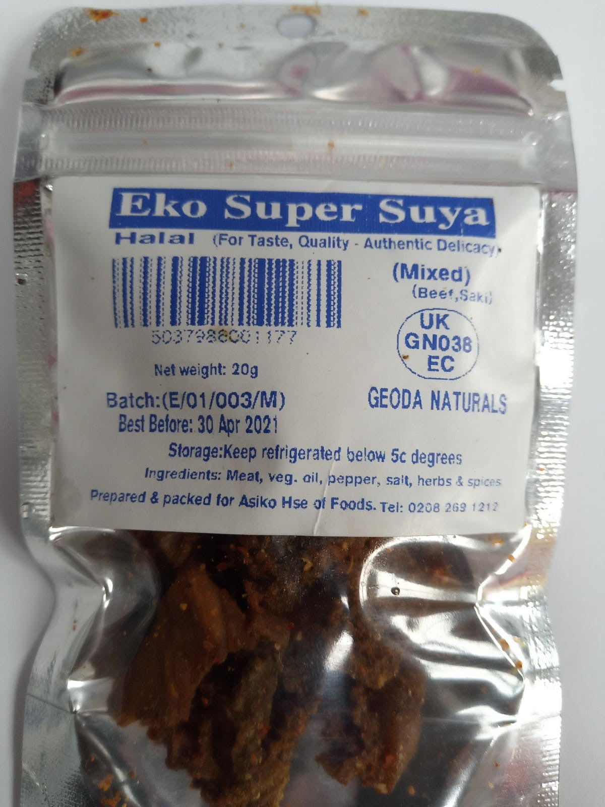 MASEko Super Suya Mixed 20g-Fd