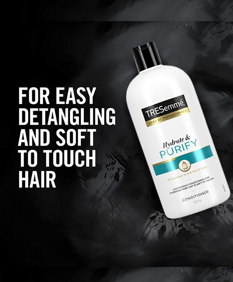 Hydrate And Purify Hyaluronic Acid And White Clay Conditioner