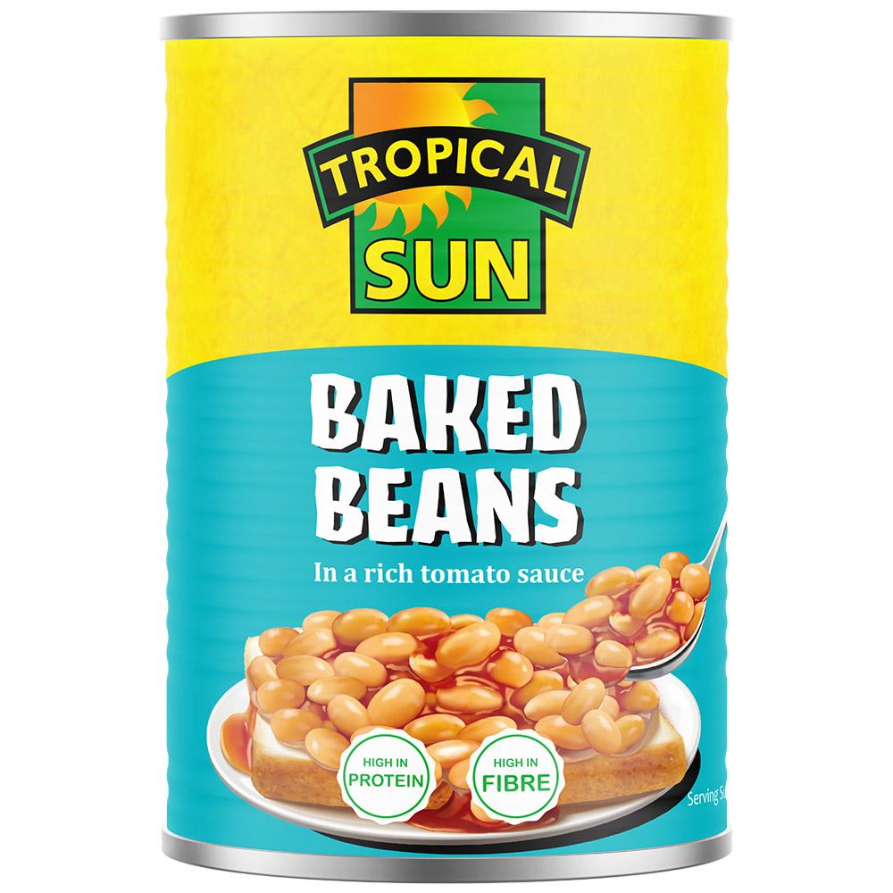 MASTropical Sun Baked Beans 400g-Fd