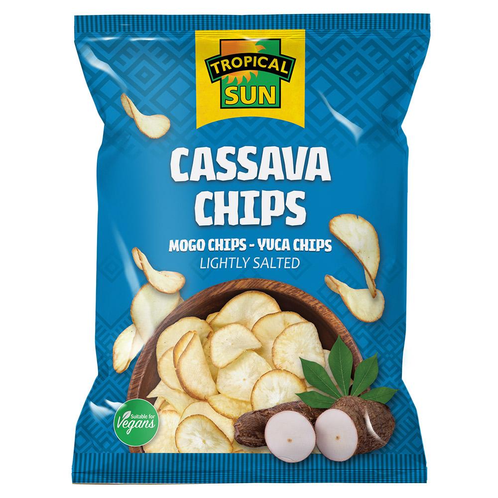 MASTropical Sun Cassava Chips Salted 80g-Fd
