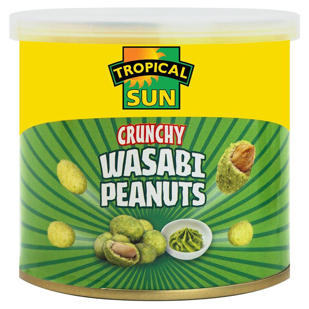 MASTropical Sun Crunchy Wasabe Peanuts 140g Box of 6-Fd