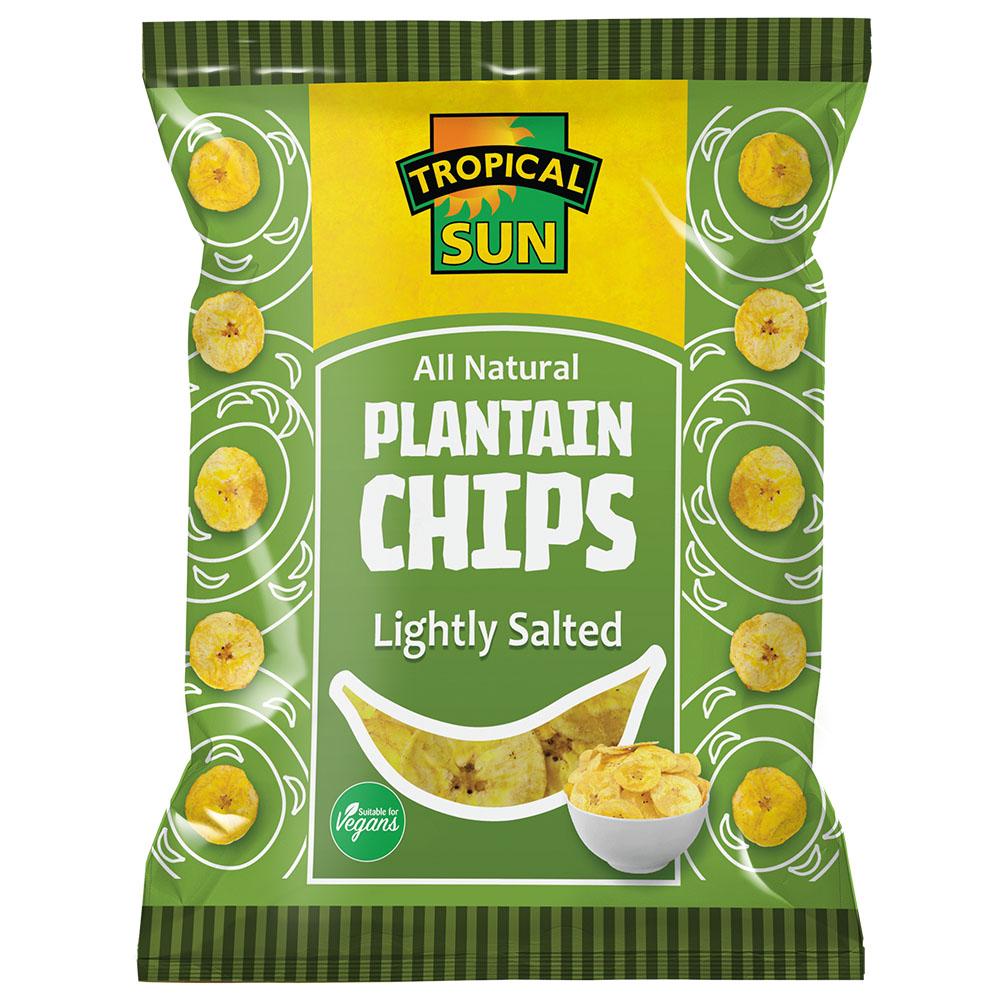 MASTropical Sun Plantain Chips Salted 40g-Fd