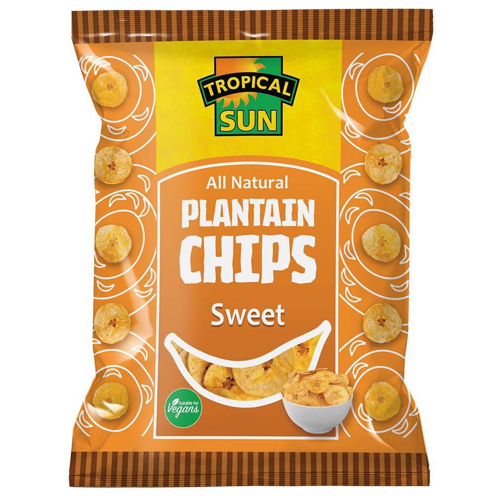 MASTropical Sun Plantain Chips Sweet 40g-Fd
