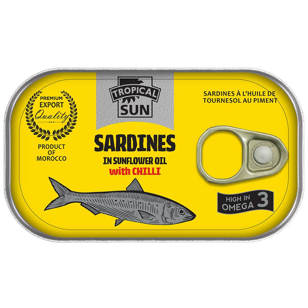 SKTropical Sun Sardines With Chilli 125g