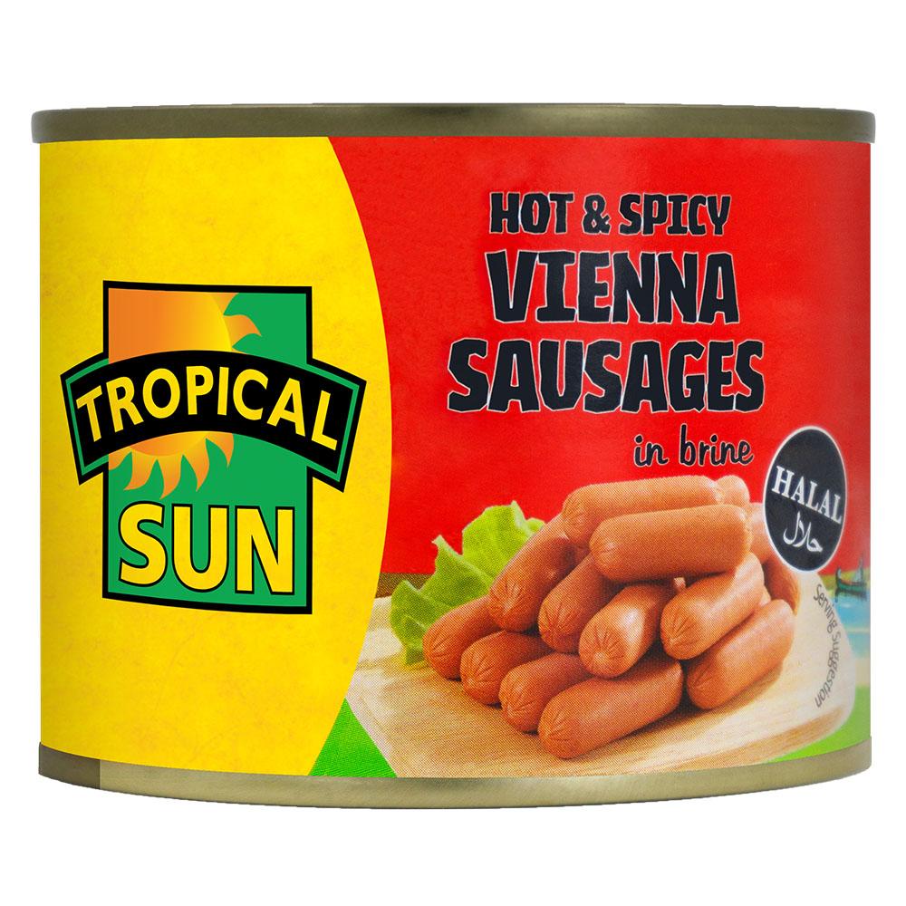MASTropical Sun Chicken Viennas Hot & Spicy 200g-Fd