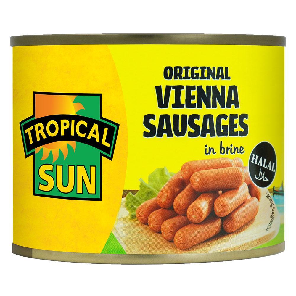 MASTropical Sun Chicken Viennas Original 200g Box of 12-Fd